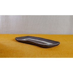 plat rectangle long (contour )